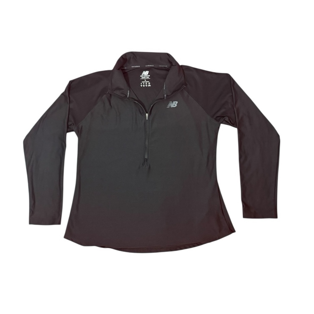 New Balance Women's Quarter Zip - Black